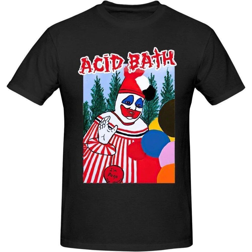Acid Metal Bath Band Graphic TShirt Music Fan Heavy Metal  Tee